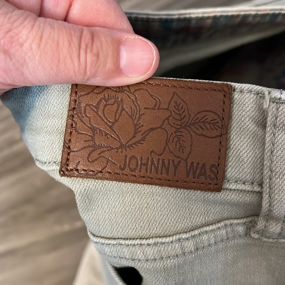 JOHNNY WAS CATALINA COTTON BOYFRIEND JEANS SIZE 27 - Picture 10 of 16